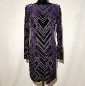 Vince Camuto Velvet Midi Dress